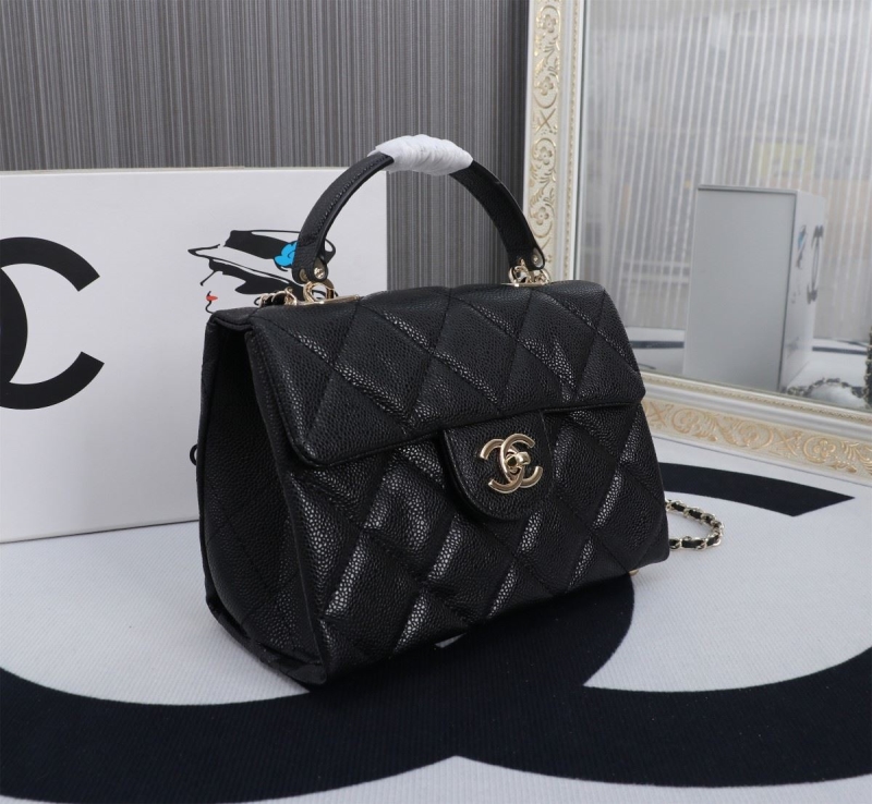 Ch**el top handle bags